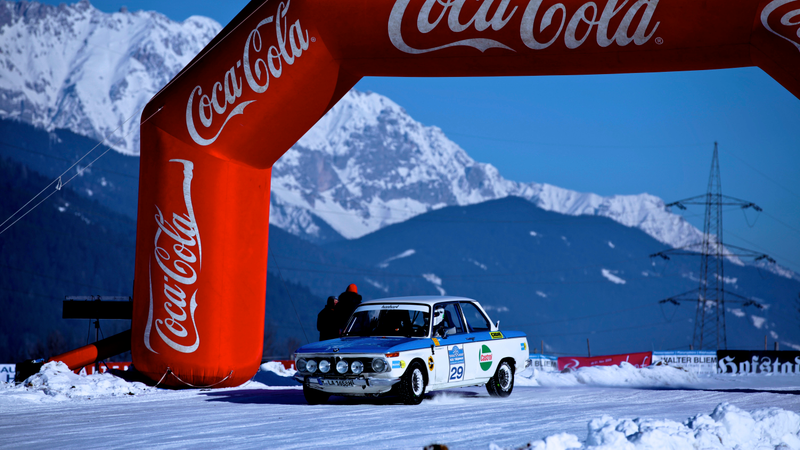 Illustration for article titled BMW Went Ice Racing With A 2002 TI